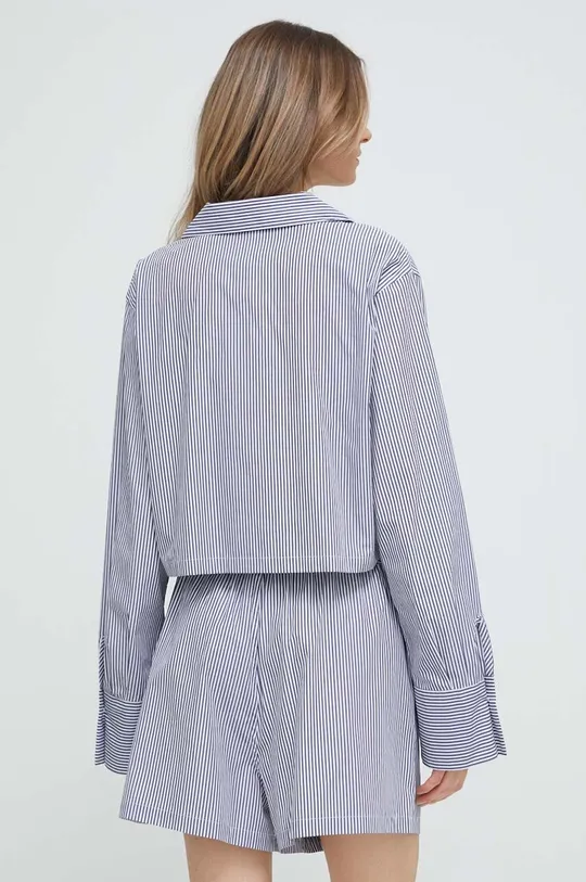 Polo Ralph Lauren pamut pizsama sötétkék