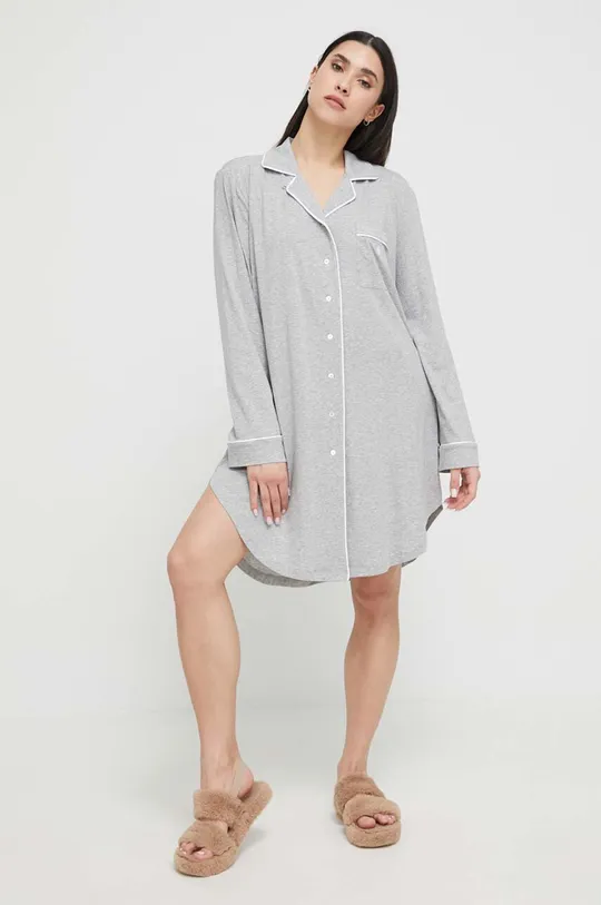 sivá Nočná košeľa Polo Ralph Lauren Dámsky