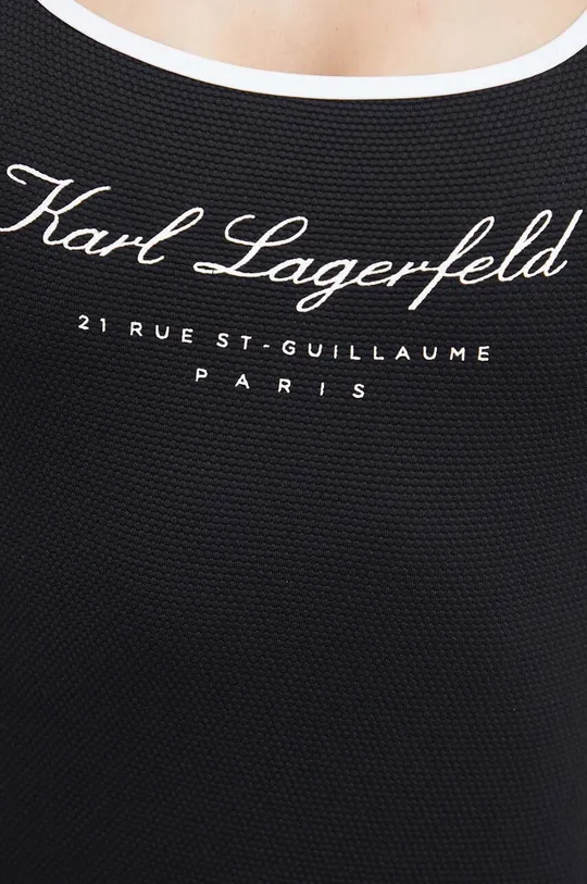črna Enodelne kopalke Karl Lagerfeld