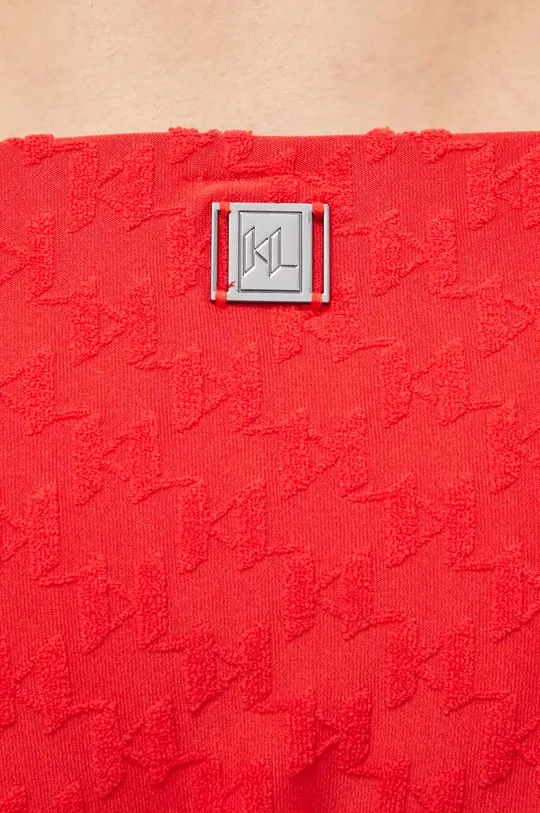 κόκκινο Μαγιό σλιπ μπικίνι Karl Lagerfeld