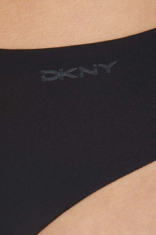 чёрный Стринги Dkny 3 шт