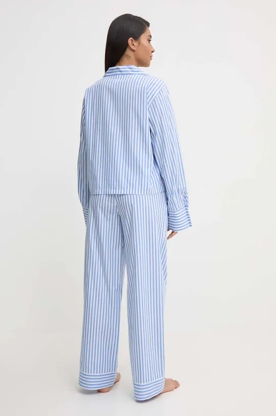 Polo Ralph Lauren piżama bawełniana niebieski