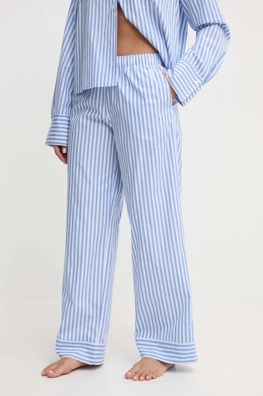 голубой Хлопковая пижама Polo Ralph Lauren