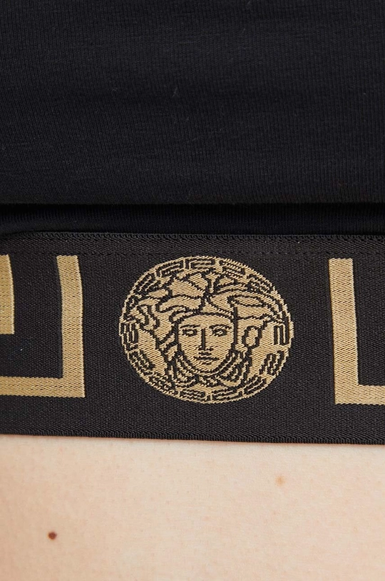 Podprsenka Versace Základná látka: 94 % Bavlna, 6 % Elastan Iné látky: 82 % Polyester, 9 % Elastan, 9 % Polyamid