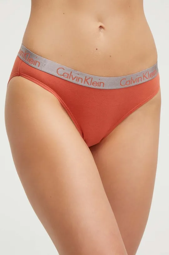 oranžová Nohavičky Calvin Klein Underwear Dámsky