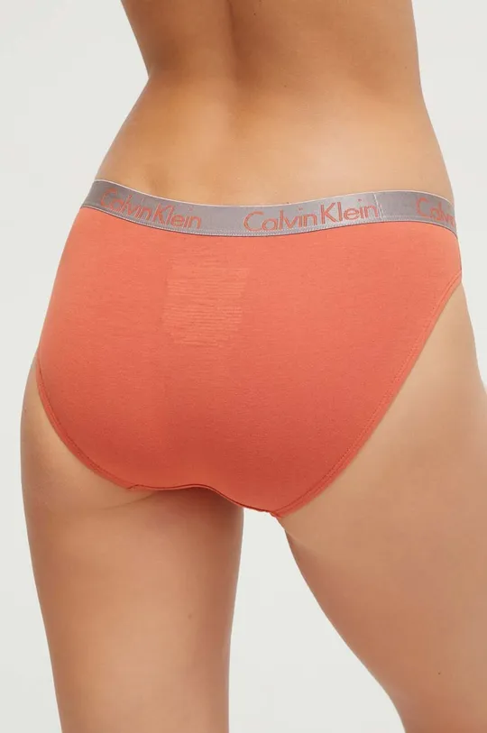 Nohavičky Calvin Klein Underwear oranžová
