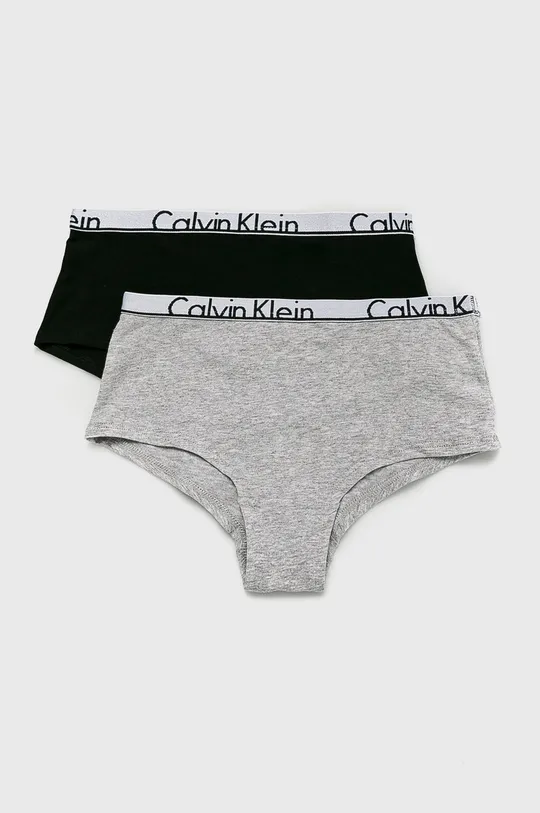 siva Calvin Klein Underwear otroške spodnjice (2-pack) Dekliški