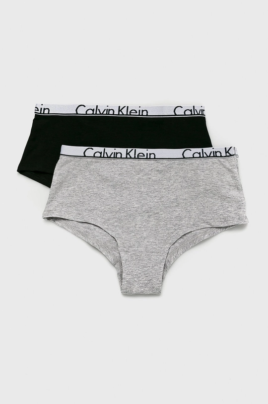 szary Calvin Klein Underwear - Figi dziecięce (2-pack) Dziewczęcy