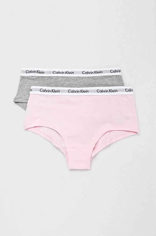 sivá Calvin Klein Underwear - Detské nohavičky 110-176 cm (2-pak) Dievčenský