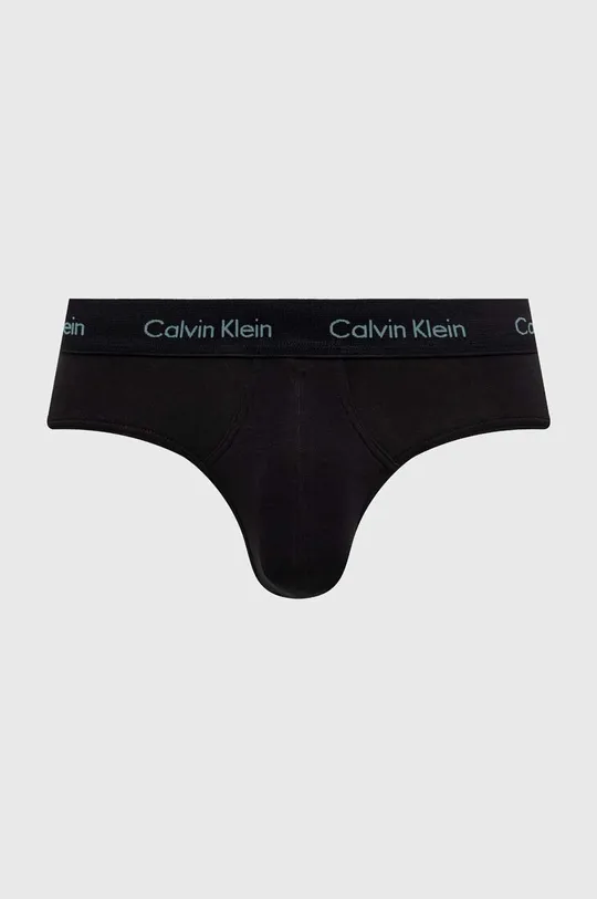 crna Slip gaćice Calvin Klein Underwear 3-pack