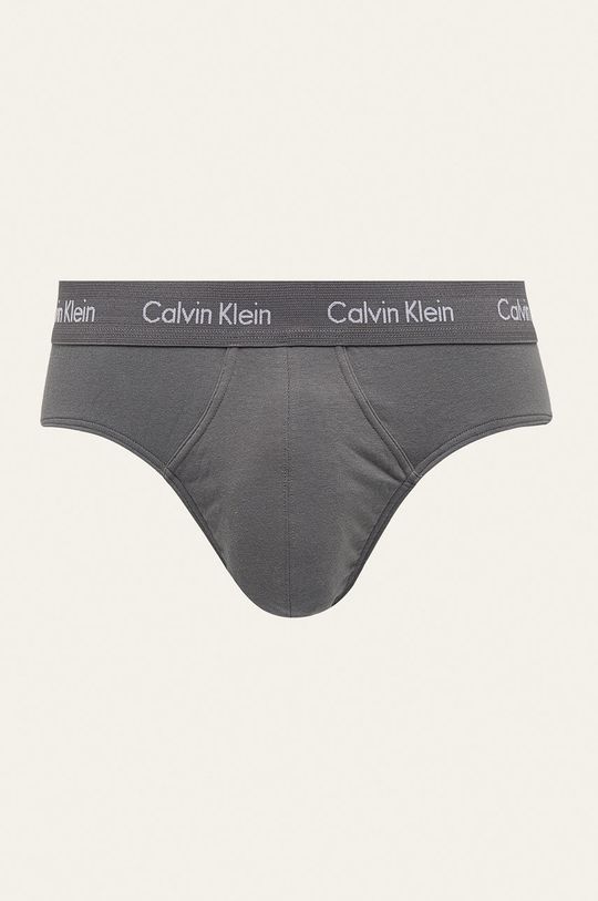 modrá Calvin Klein Underwear - Slipy (3 pak)