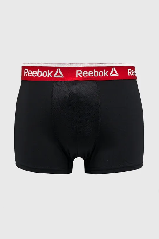 Reebok - Boxerky (3 -pak) F8152 čierna