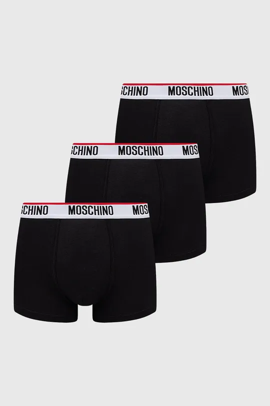 μαύρο Μποξεράκια Moschino Underwear Ανδρικά