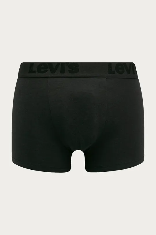 črna Levi's boksarice (3-pack) Moški