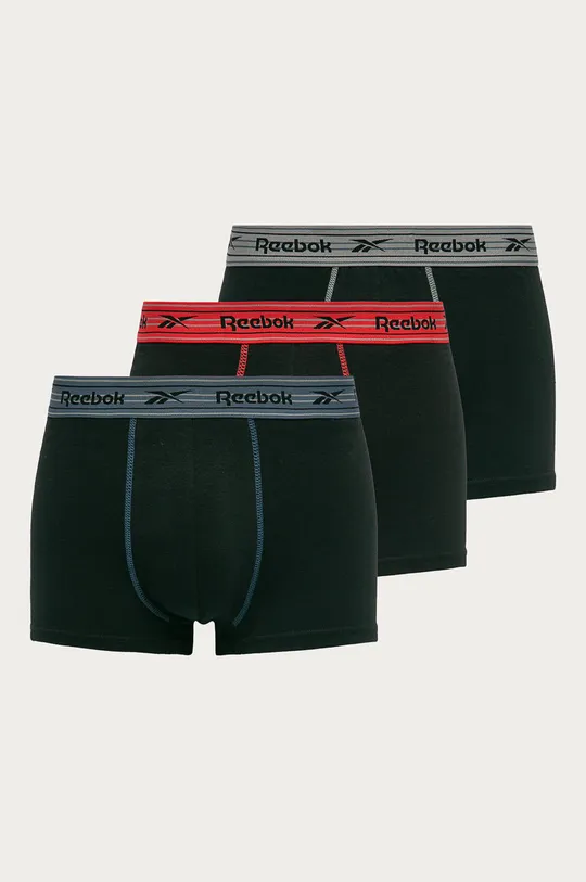 czarny Reebok - Bokserki (3-pack) U5.F8298 Męski