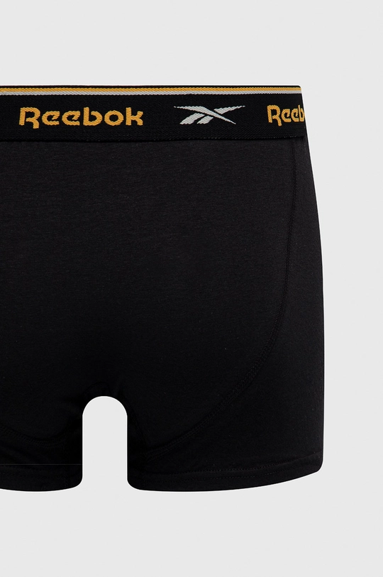 Boxerky Reebok F8336  57% Bavlna, 5% Elastan, 38% Polyester