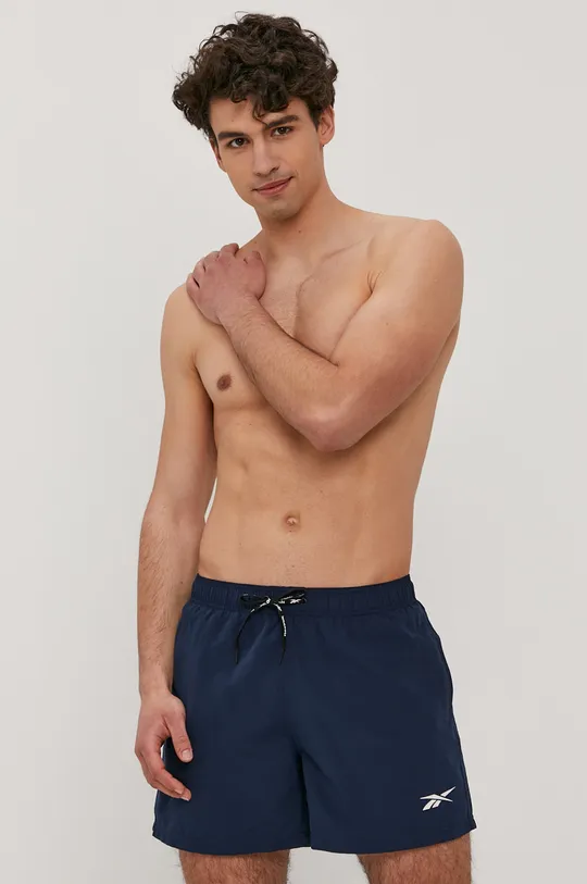 mornarsko plava Kratke hlače za kupanje Reebok Muški