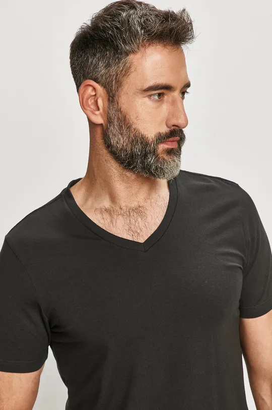 Levi's - T-shirt Premium (2-PACK) czarny