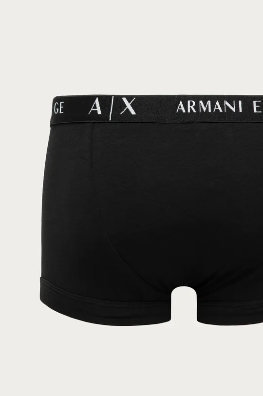 Armani Exchange - Bokserice (3-pack) crna