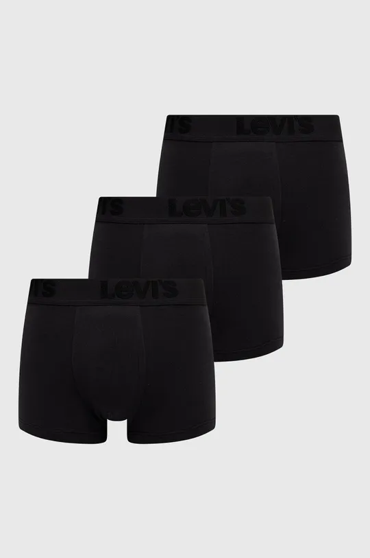 czarny Levi's Bokserki (3-pack) Męski