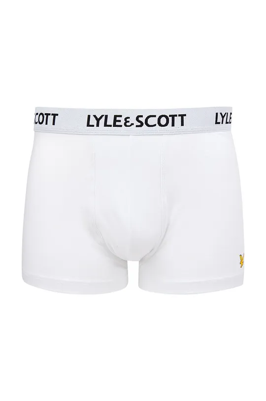 Lyle & Scott - Μποξεράκια BARCLAY (3-pack) λευκό