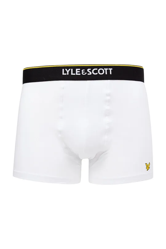 Lyle & Scott boxeralsó (3 db) fehér