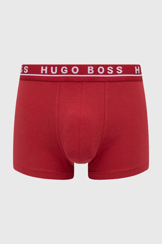 Boss Bokserki 50325403.NOS (3-pack) czerwony