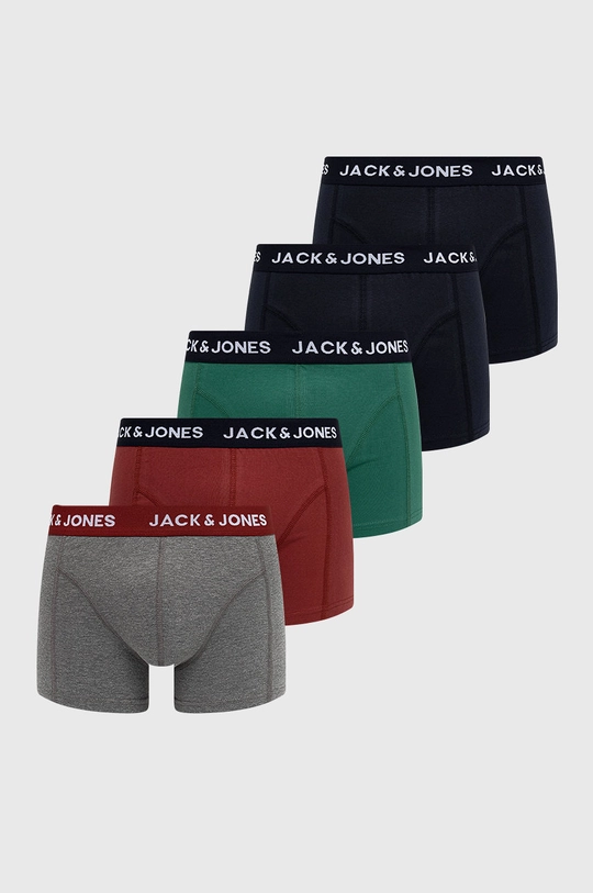 multicolor Jack & Jones Bokserki (5-pack) Męski