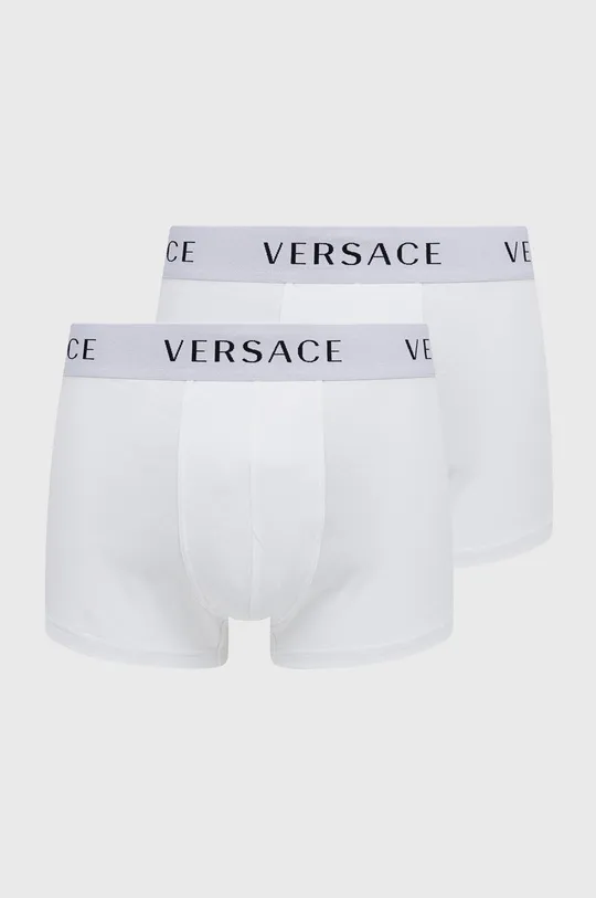 bijela Bokserice Versace (2-pack) Muški