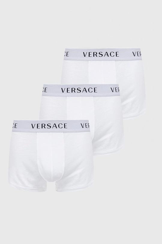 biela Boxerky Versace (3-pak) Pánsky