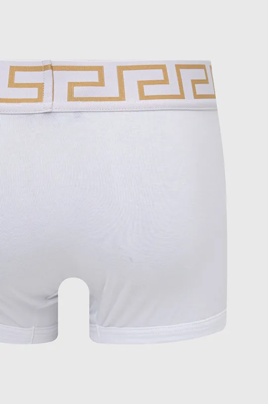 Versace boxer shorts Basic material: 94% Cotton, 6% Elastane Rib-knit waistband: 82% Polyester, 9% Elastane, 9% Nylon