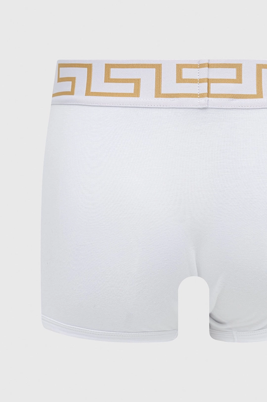 Versace boxer shorts Basic material: 94% Cotton, 6% Elastane Rib-knit waistband: 82% Polyester, 9% Elastane, 9% Nylon