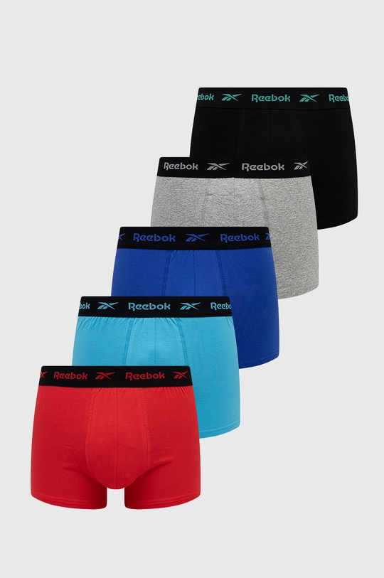 multicolor Reebok Bokserki (5-pack) U5.F8353 Męski