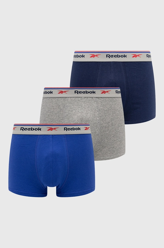 granatowy Reebok Bokserki (3-pack) U5.F8357 Męski