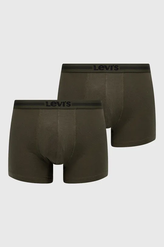 zelená Boxerky Levi's (2-pak) Pánsky