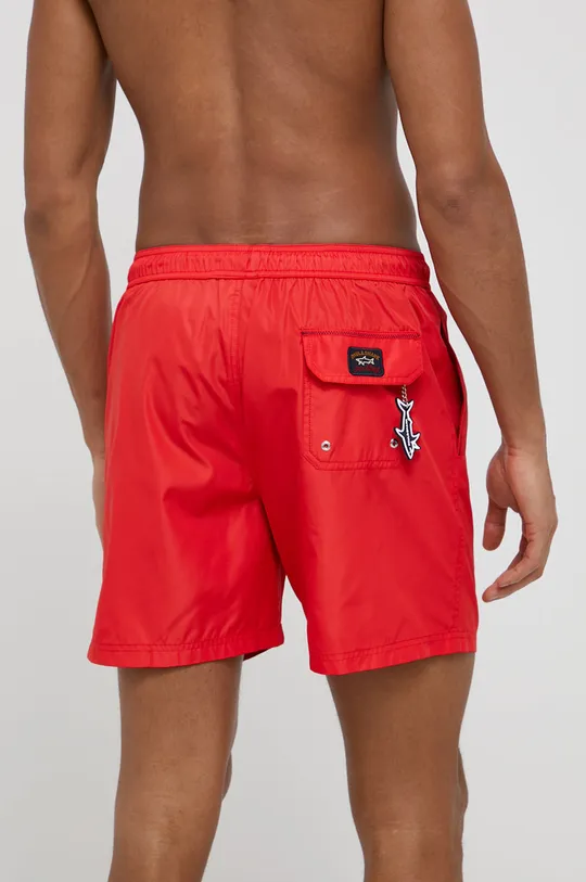 Kratke hlače za kupanje Paul&Shark crvena