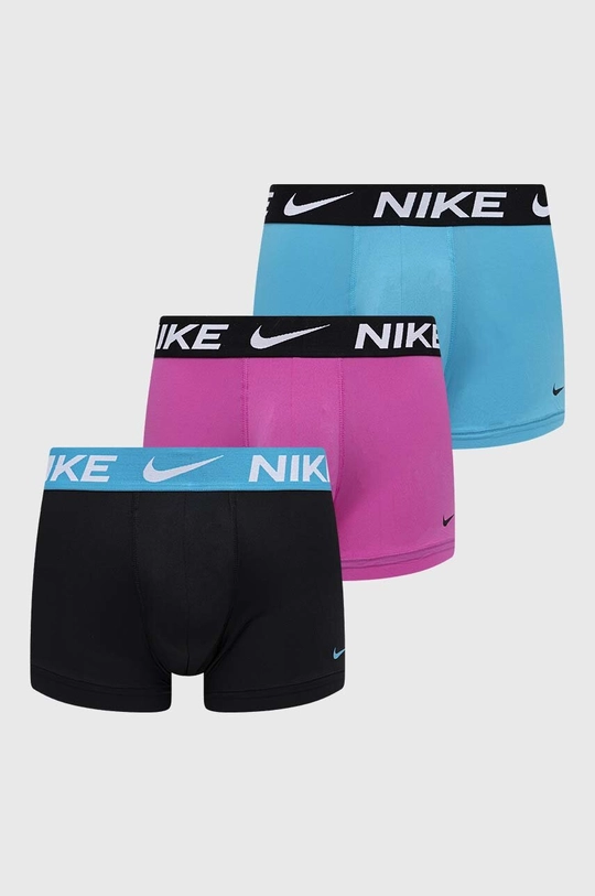 różowy Nike bokserki 3-pack Męski