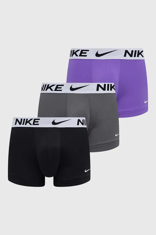fioletowy Nike bokserki 3-pack Męski