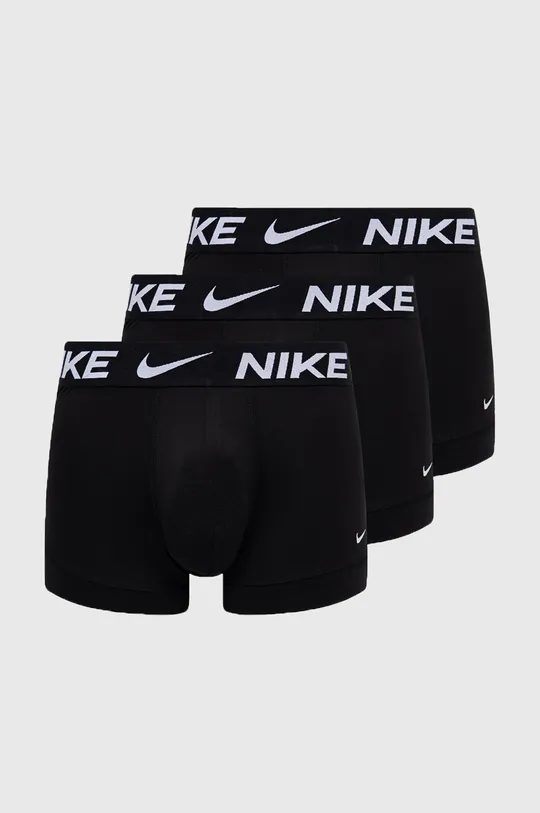 nero Nike boxer pacco da 3 Uomo