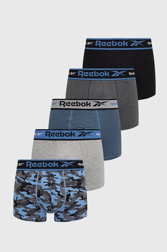 чорний Боксери Reebok F8386 (5-pack) Чоловічий