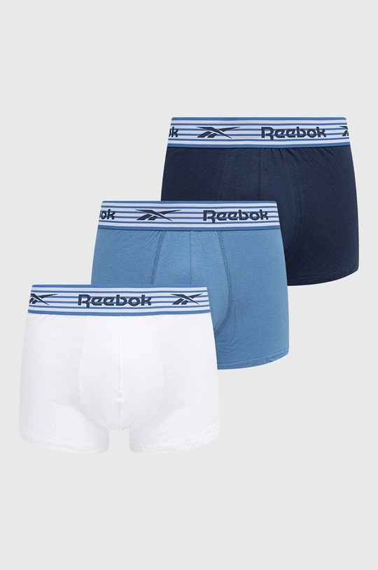 niebieski Reebok bokserki F8393 (3-pack) Męski