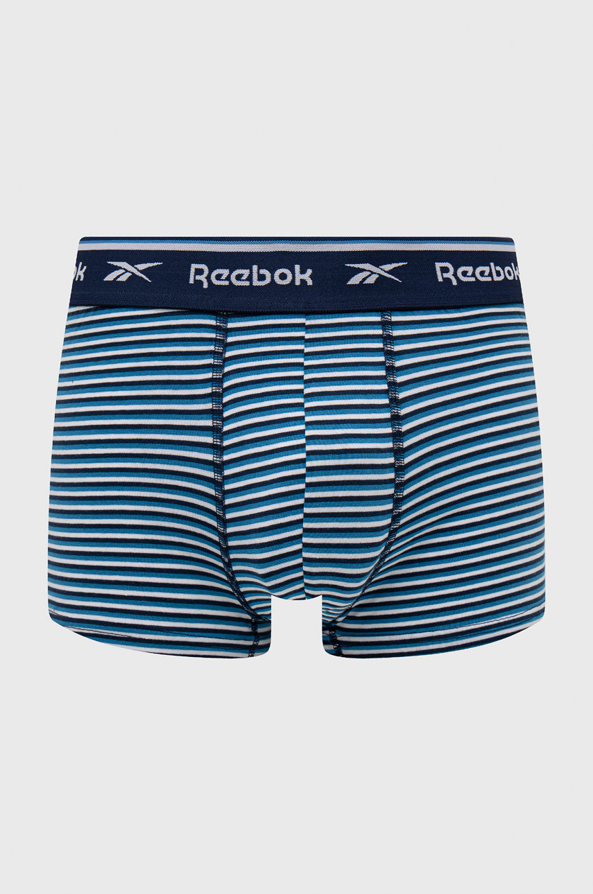 Reebok bokserki (3-pack) Materiał 1: 95 % Bawełna, 5 % Elastan, Materiał 2: 57 % Bawełna, 38 % Poliester, 5 % Elastan
