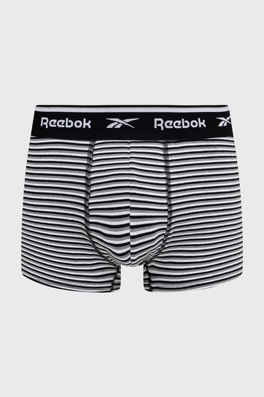 Bokserice Reebok (3-pack) crna