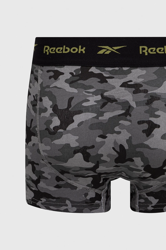 Reebok bokserki F8401 (3-pack) 95 % Bawełna, 5 % Elastan