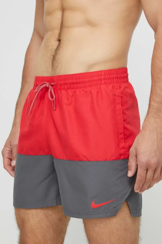 Σορτς κολύμβησης Nike Split κόκκινο