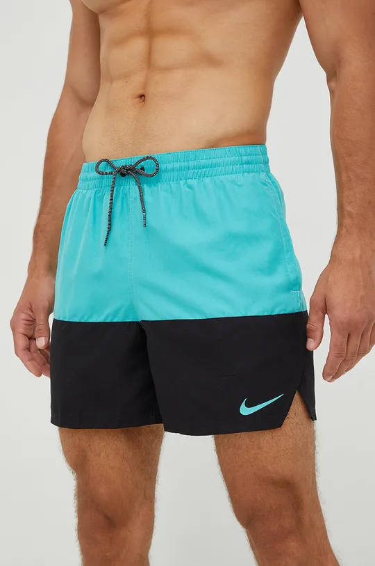 zelena Kratke hlače za kupanje Nike Split Muški
