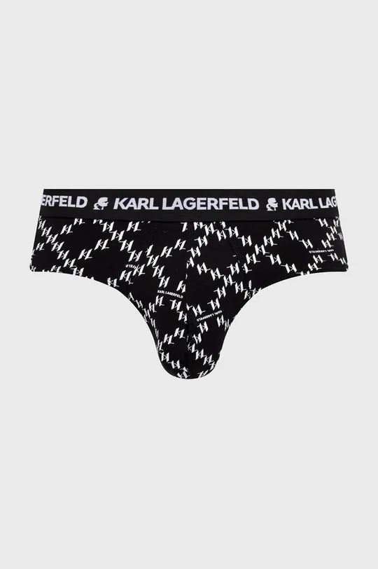 fekete Karl Lagerfeld alsónadrág 3 db