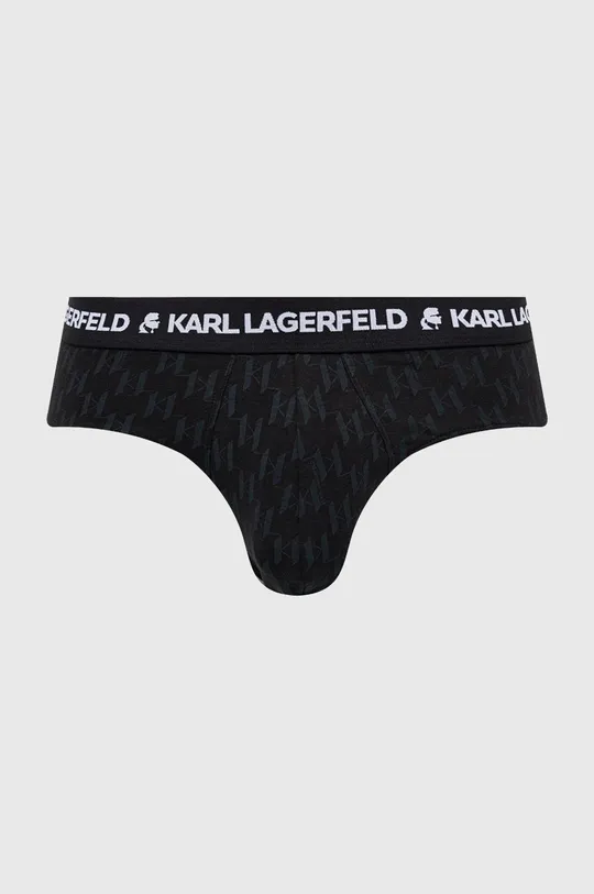Karl Lagerfeld slipy 225M2102 (3-pack) czarny