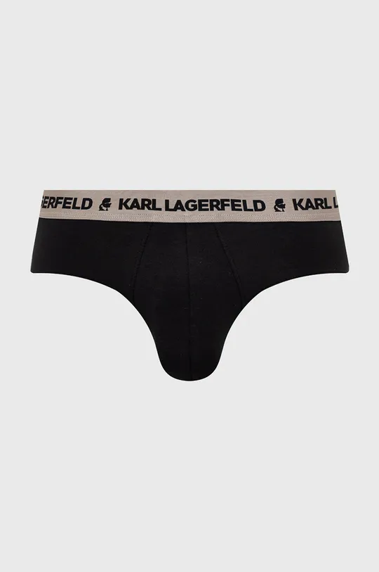 čierna Slipy Karl Lagerfeld