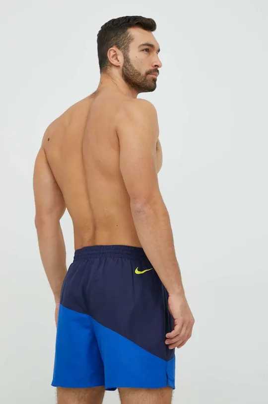 Plavkové šortky Nike modrá